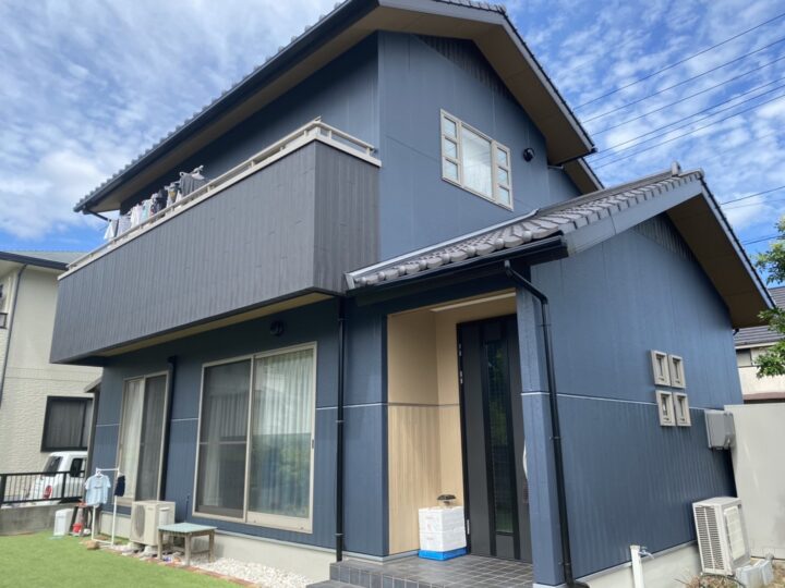 外壁塗装の施工事例1